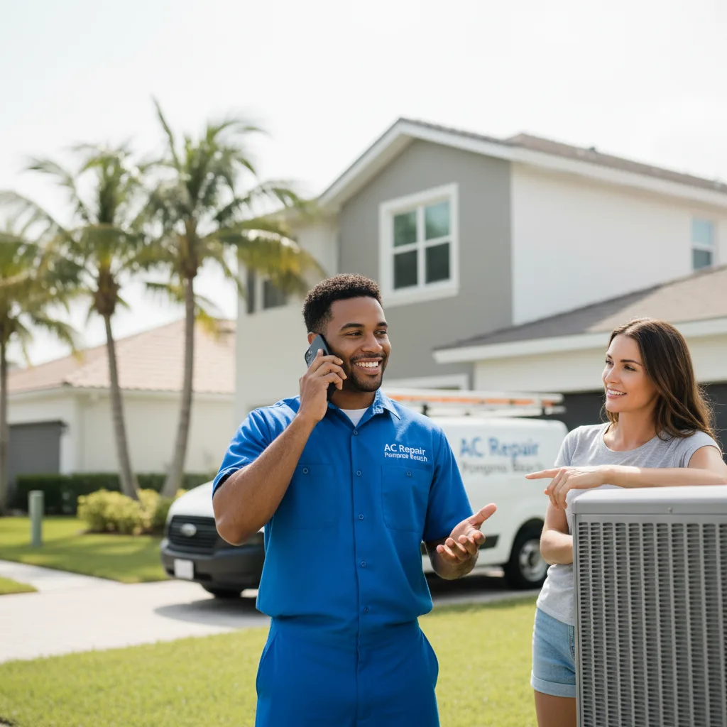 AC Repair Pompano Beach customer support in Old Greenwich